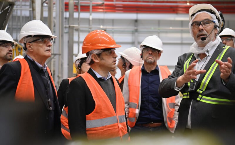 Kicillof recorrió fábricas en el Parque Industrial de Mar del Plata