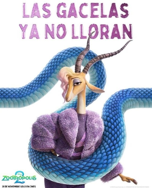 Disney sorprendió al lanzar una imagen promocional de Zootopia 2 en homenaje a Shakira