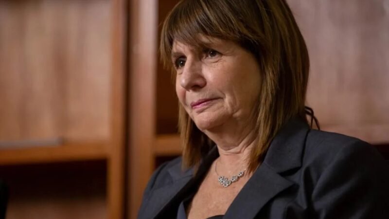 Patricia Bullrich renunció al Ministerio de Seguridad para asumir su banca en el Senado