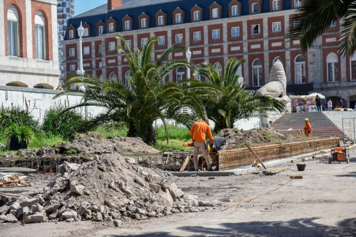 Continúan las obras en la Rambla