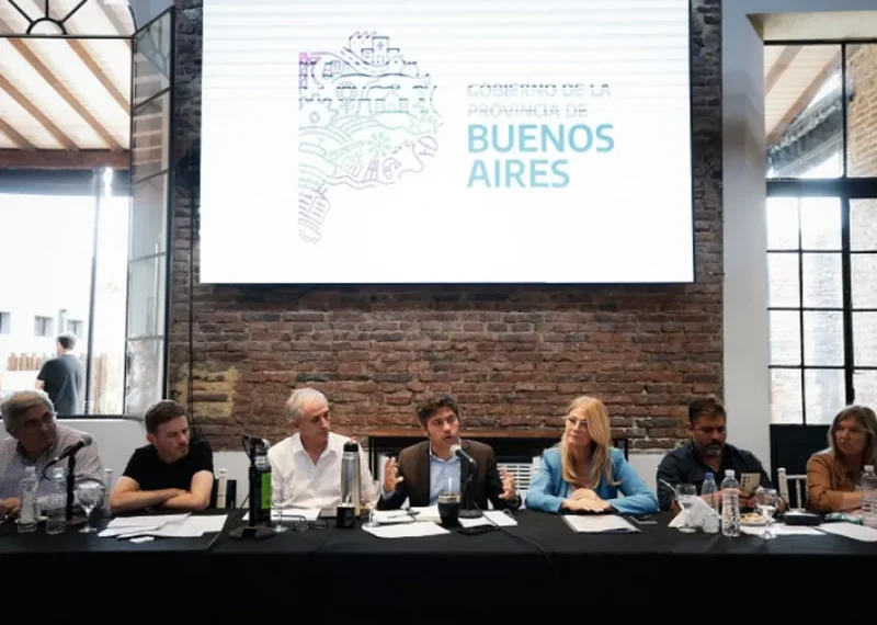 Kicillof con empresarios y productores en Chascomús: “A todos les está yendo mal”