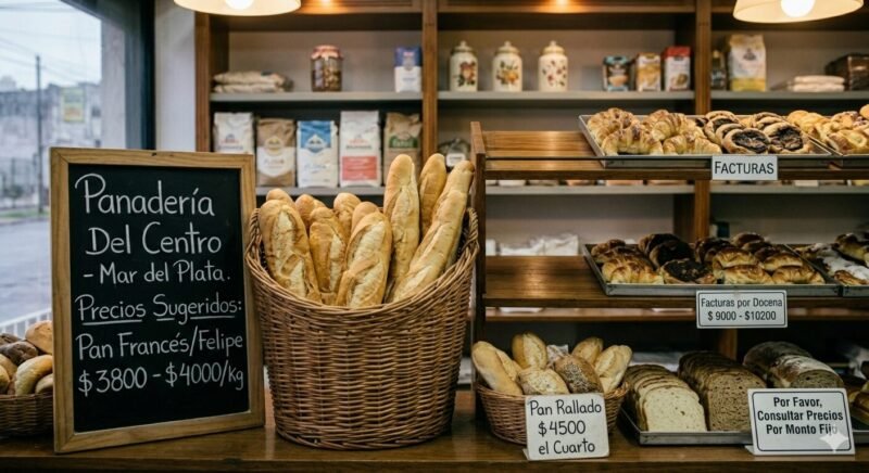 El pan, un lujo cada vez más lejano: en Mar del Plata el kilo ya roza los $4.000