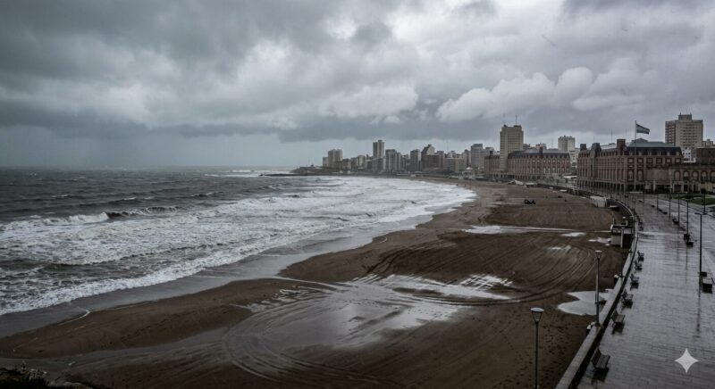 Miércoles de inestabilidad y lloviznas en Mar del Plata y Santa Clara: ¿Qué dice el pronóstico?