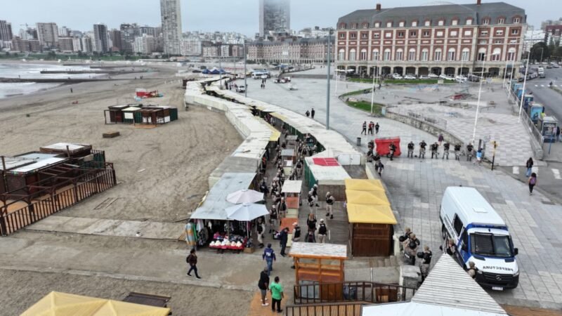Golpe a la ilegalidad en la Rambla: masivo operativo y secuestro de mercadería en “La Saladita”