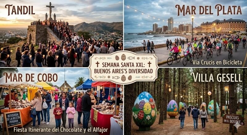 Hoja de ruta para Semana Santa: ¿Qué hacer en los destinos más elegidos de la Provincia?