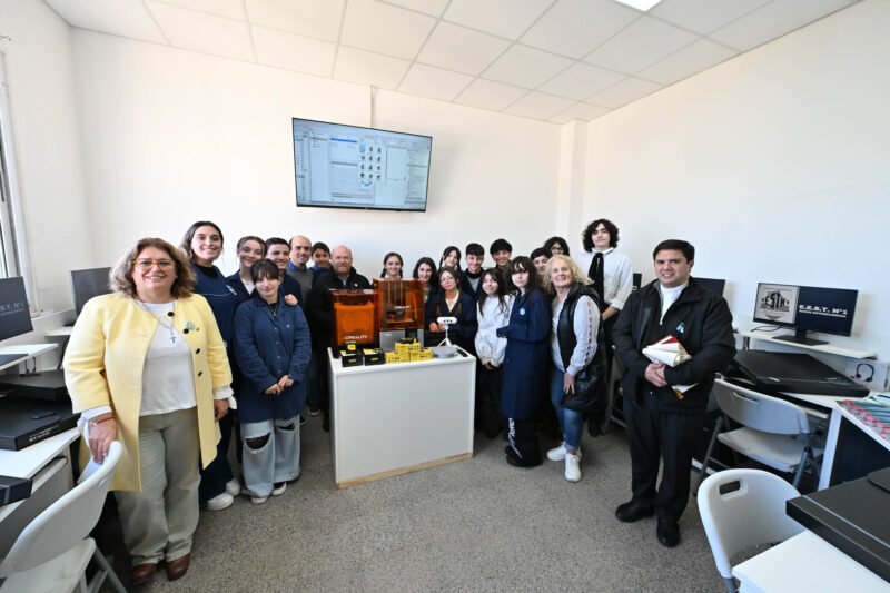 Se inauguraron dos aulas en la Escuela Técnica de Coronel Vidal