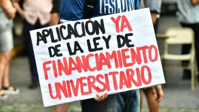 LEY DE FINANCIAMIENTO UNIVERSITARIO“Si es para abrir un paréntesis vamos a estar de acuerdo, pero dentro de un plazo razonable”