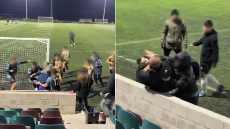 Batalla campal y escándalo en un torneo de fútbol amateur