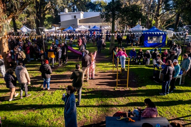 Gran convocatoria en la Fiesta Itinerante del Chocolate y el Alfajor en Atlántida