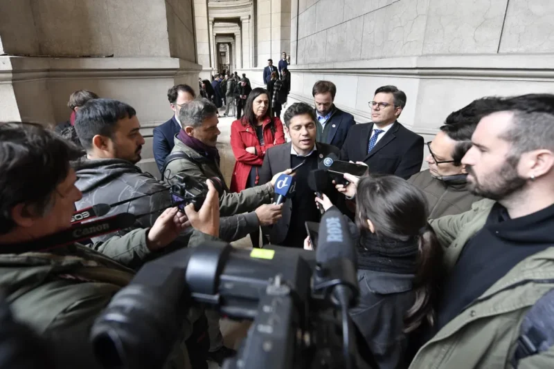 Fondos previsionales: Kicillof recurre a una cautelar ante la falta de propuestas del Gobierno nacional