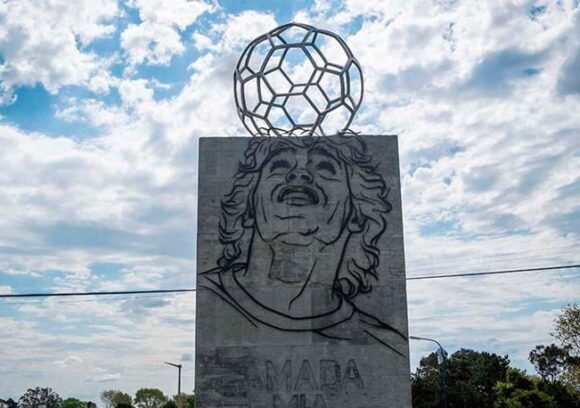 Santa Clara del Mar: el monumento a Maradona que se convirtió en un símbolo para los fanáticos