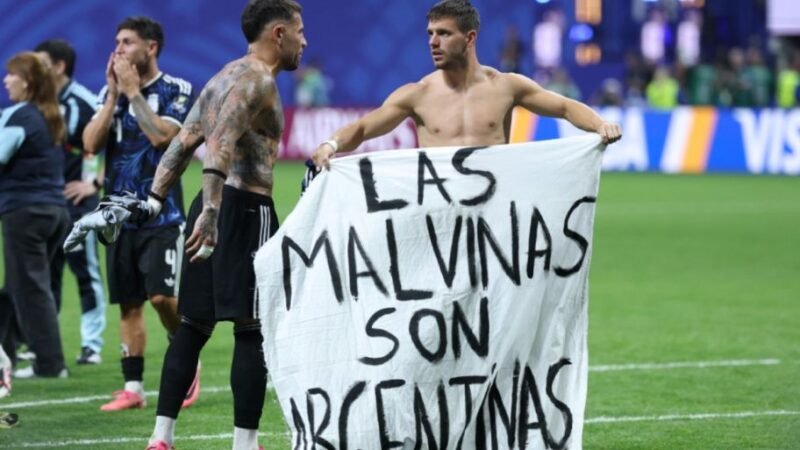 ¿Qué sanción podría recibir la Selección Argentina por exhibir la bandera de Malvinas?