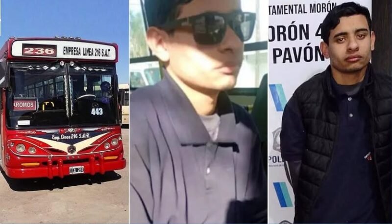Robó un colectivo, siguió el recorrido, llevó pasajeros y terminó detenido