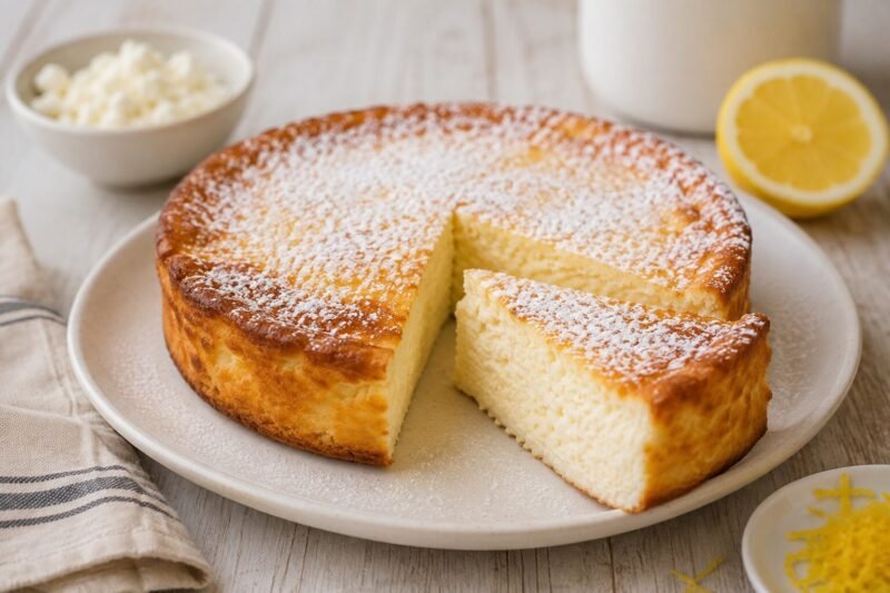 Tarta de ricota sin harina ni azúcar: una versión más liviana para la merienda
