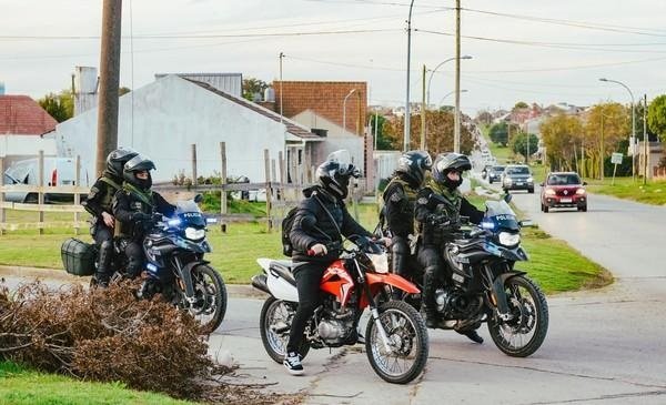 Refuerzo de seguridad: llegan más policías, patrulleros y motos a Mar del Plata