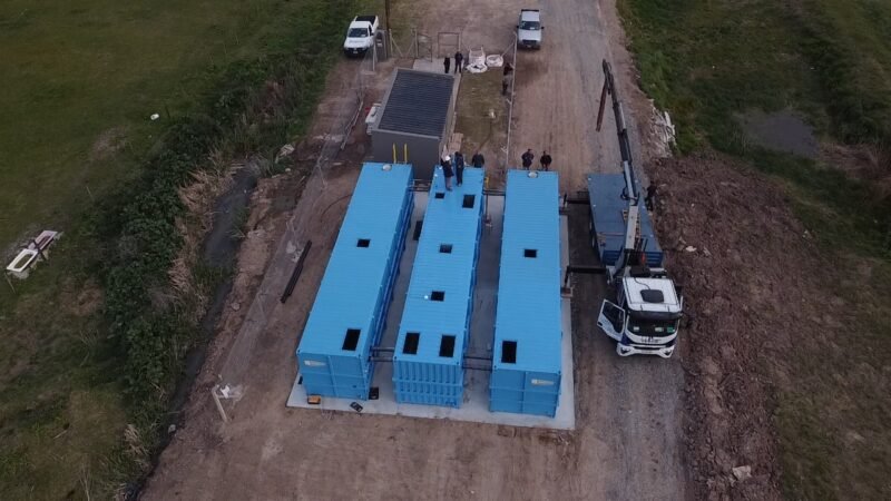 Vivoratá: SCYCO brinda una solución definitiva para el tratamiento de efluentes cloacales